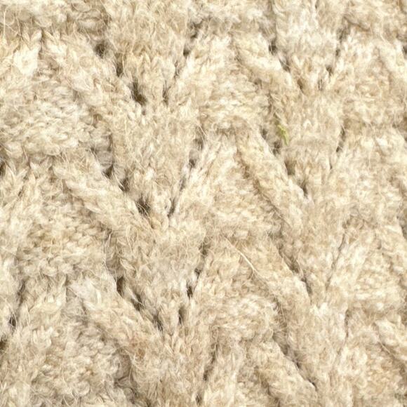 Old Navy Sweater L Turtleneck Knit Cozy Warm Soft Cream Neutral Capsule Preppy - Picture 9 of 14